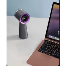 Storemax El Tipi USB Şarjlı Püskürtmeli Mini Fan Turbo Yüksek Hızlı Fan