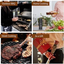 Storemax Elektrikli Tuz ve Karabiber Öğütücü, LED Işıklı Elektrikli Karabiber Değirmeni, Tek Elle Çalıştırma, Ayarlanabilir Öğütme Kalınlığı, Pil Dahil Değildir (Siyah)