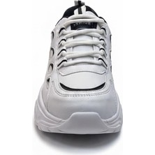 Ustalar Ayakkabı Beyaz-Siyah Kadın Spor Ayakkabı 388.1001