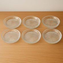 Storemax 6’lı Desenli Cam Kase Sunum Seti – Şık ve Dayanıklı Cam Kaseler, Çerezlik, Tatlı Kasesi, Meze ve Atıştırmalık Sunum Tabağı, Sofralar ve Misafirlik Için Cam Kase Takımı