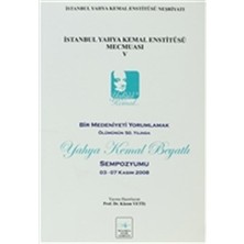 Istanbul Yahya Kemal Enstitüsü  Mecmuası V
