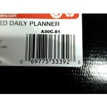 Storemax Tarihsiz Günlük Planlayıcı, Siyah, 200 Sayfa, 27,9 x 21,6 cm (A30C.81)