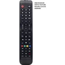 DML Dijitsu Youtube Tuşlu LCD Tv Kumanda