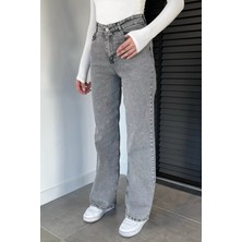 Gülseli Kadın Yüksek Bel Jean Kot Pantolon P-00019441