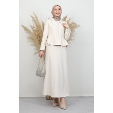 Efnan Detay Takım Krem