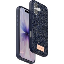 Onegif CPT50 Apple iPhone 17 Bright Simli Kapak - Mavi