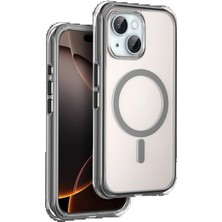 Onegif CPT50 Apple iPhone 15 Hulk Magsafe Kapak - Siyah