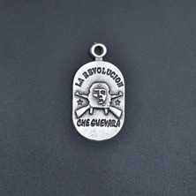 Alooya Devrim - Che Guevara Gümüş Kaplama Kolye Ucu
