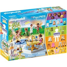 Storemax Playmobil 70981 Figürlerim: Sihirli Dans, Koleksiyon Ürünleri Karışımı ve Eşleştirme Figürleri, Eğlenceli Yaratıcı Rol Yapma, Oyun Setleri 4 Yaş ve Üzeri Çocuklar Için Uygundur