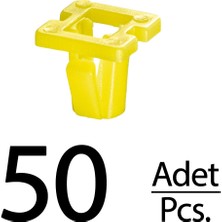 Alpha Auto Part Hyundai Kia Için Bağlantı Elemanı Klips 50 Adet