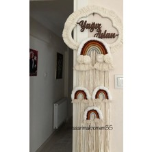 Tasarımakromem35 Makrome Kapı Süsü