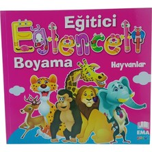 Ema Ofis Eğitici Eğlenceli Hayvanlar/emaçocuk Boyama Kitabı