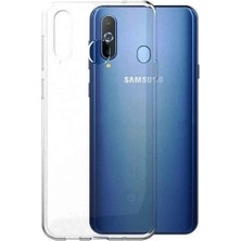 Ennar Samsung Galaxy M30 Kılıf 0.2 mm Ultra Ince Şeffaf Silikon Kapak