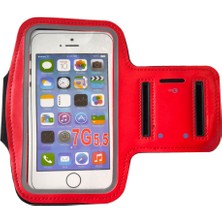 Leonpro Kol Bantı14.5cm x 7.5cm Ölçülerinde Taşıma Kılıfı Kırmızı