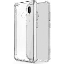 Ennar Huawei P20 Lite Uyumlu Darbeye Dayanıklı Köşe Korumalı Kılıf Anti Şok Şeffaf Kapak