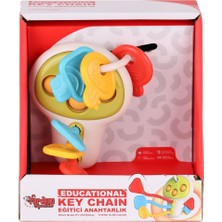 RT1507 Eğitici Poppitli Cırcırlı Bebek Anahtarlığı -Vardem Oyuncak