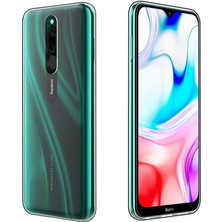 Ennar Xiaomi Redmi 8 Kılıf Uyumlu Darbeye Dayanıklı 2.0 mm Ince Şeffaf Silikon Kapak