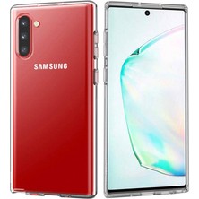 Ennar Samsung Galaxy Note 10 Kılıf Uyumlu Darbeye Dayanıklı 2.0 mm Ince Şeffaf Silikon Kapak