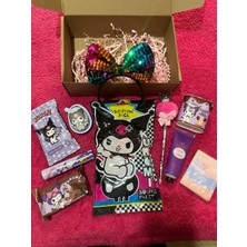 Yeniyıl yılbaşı Kuromi Hediye Kutusu, Kuromi Paket, Pullu Taç, Bakım Setli Hediye Seti