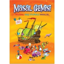 Ema Ofis Masal Gemisi Boyamalı Soru Etkinlikli Masallar