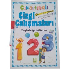 Ema Ofis Çıkartmalı Çizgi Çalışmaları Sayılar Ema Çocuk