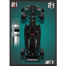 Brix Frames LEGO ® Technic F1® Brix Frames Sergileme Çerçeveli Tablo