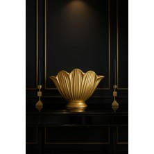 Decostone Modern Midye Saksı Büyük