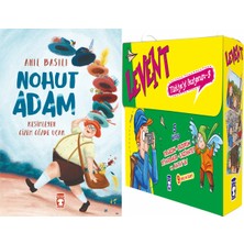 Timaş Çocuk Nohut Adam (Anıl Basılı) ve Levent Türkiyeyi Geziyorum 3 Set - (5 Kitap)
