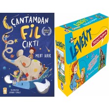 Timaş Çocuk Çantamdan Fil Çıktı (Mert Arık) ve Levent Türkiyeyi Geziyorum 1 Set - (5 Kitap)