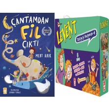 Timaş Çocuk Çantamdan Fil Çıktı (Mert Arık) ve Levent Türkiyeyi Geziyorum 4 Set - (5 Kitap)