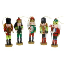 Empressco 12CM Renkli Kurşun Asker Seti, 5'li Karışık Renkler