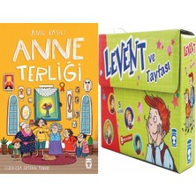 Timaş Çocuk Anne Terliği (Anıl Basılı) ve Levent ve Tayfası 1 Set - (5 Kitap)