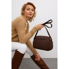 Tandi Bags Hina Çapraz Çanta Acı Kahve