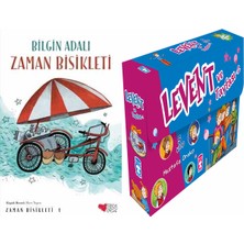 Can Yayınları Zaman Bisikleti 1 (Bilgin Adalı) ve Levent ve Tayfası 2 Set - (5 Kitap)