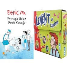 Günışığı Kitaplığı Postayla Gelen Deniz Kabuğu (Behiç Ak) ve Levent ve Tayfası 1 Set - (5 Kitap)