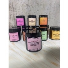 Merz Design Decor Amber Cam Kavanozda Japon Kiraz Çiçeği Kokulu %100 Doğal Bitkisel Içerikli Soya Wax Mum