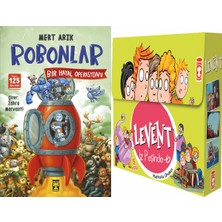 İlk Genç Timaş Robonlar 2 Bir Hayal Operasyonu (Mert Arık) ve Levent Iz Peşinde 6 Set - (5 Kitap)