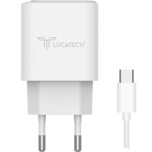 Lucatech iPhone 15 Pro / 17 Pro Uyumlu Pd Type-C 35W Hızlı Şarj Aleti