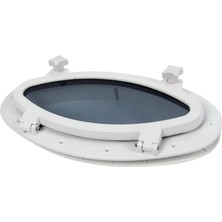 Sealux Lumboz Plastik Elips 21X40CM Içten Montaj - Beyaz