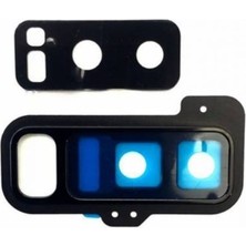 OEM Samsung Note 8 N950F Kamera Camı + Lens Çerçevesi Siyah