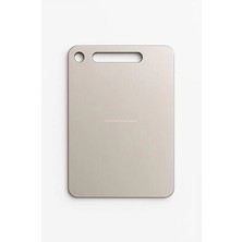 AyrStore Paslanmaz Çelik Kesim Panosu, Metal Kesme Tahtası, 304 Kalite Çelik, Hijyenik ve Dayanıklı