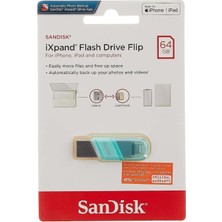 Sandisk Ixpand Flash Drive Flip 64GB, Mint Color