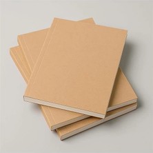 AyrStore Amerikan Ciltli, A5 Kareli Defter, 64 Yaprak, 90 Gr. Ivory Kağıt, Ofis Için Ideal, Plan