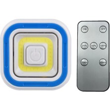 Judge PM-6937 Cob Ledli Pilli Uzaktan Kumandalı Tekli Lamba