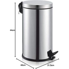 AyrStore 04529 Pedalli Çöp Kovasi - 30 Litri