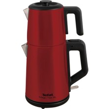 Tefal BJ5615 Magic Tea Xl Çay Makinesi, 1.2 L Su Haznesi, Paslanmaz Çelik, Kırmızı (9100046889)