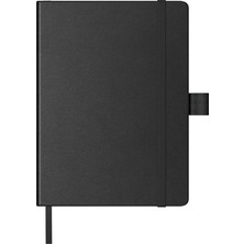 AyrStore Sıvama Kalın Kapak Defter A6 Siyah
