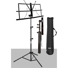 AyrStore NT-106 Tel Nota Sehpası Makaslı (Taşıma Çantalı)
