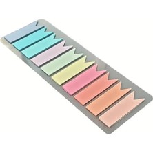 AyrStore Sticky Notes Şeffaf Renkli Yapışkan Not Kağıtları Flama