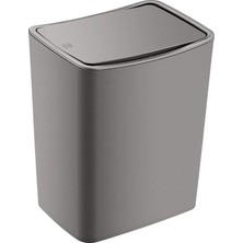 AyrStore Touch Çöp Kovası 8,5 Lt Bej